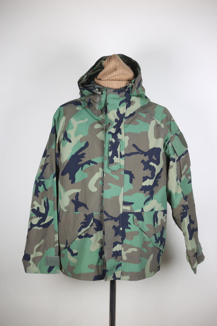 Army Camouflage Parka - L -
