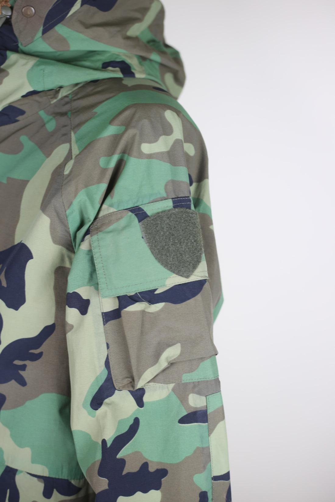 Army Camouflage Parka - L -
