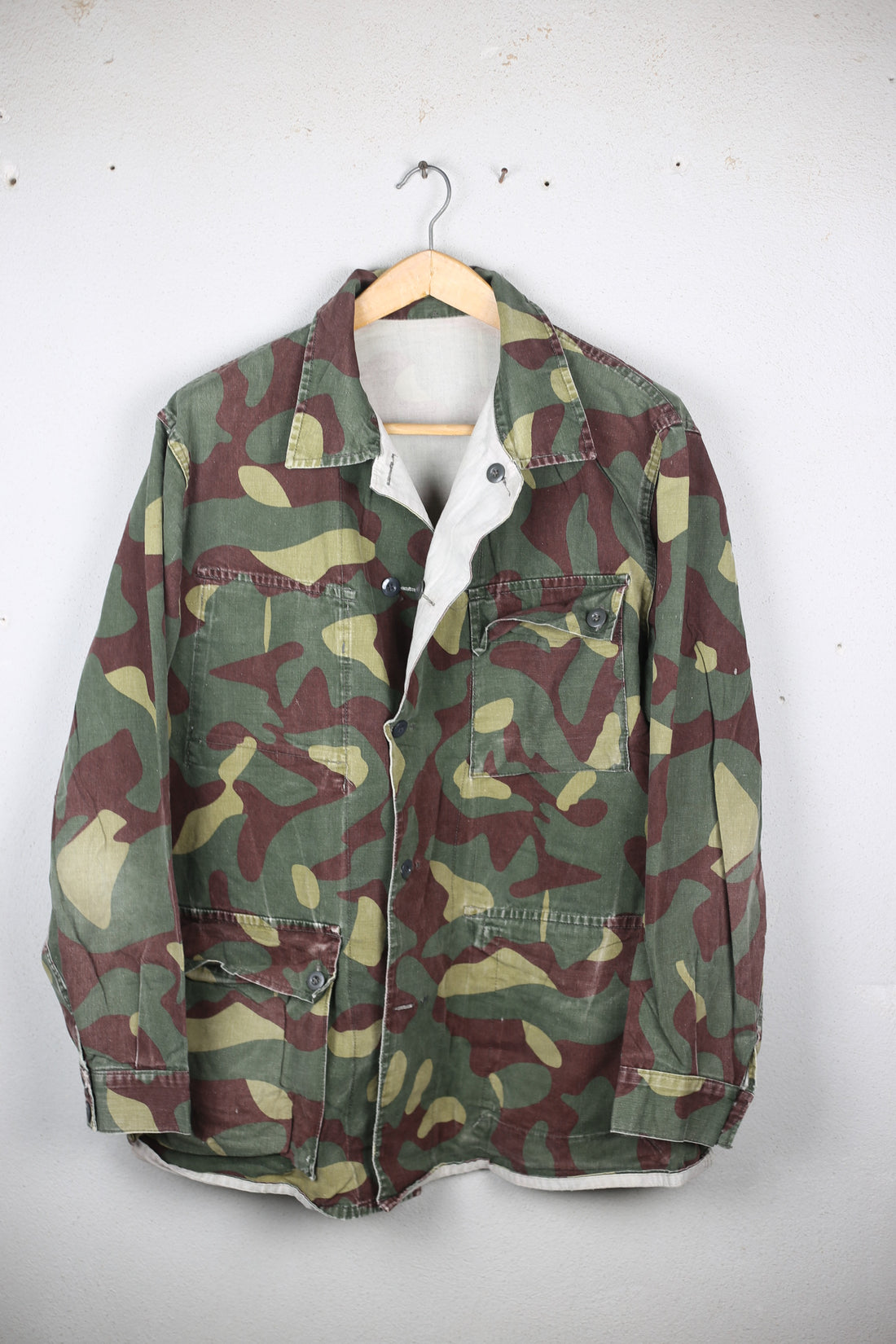 Giacca militare finlandese reversibile  - XL -