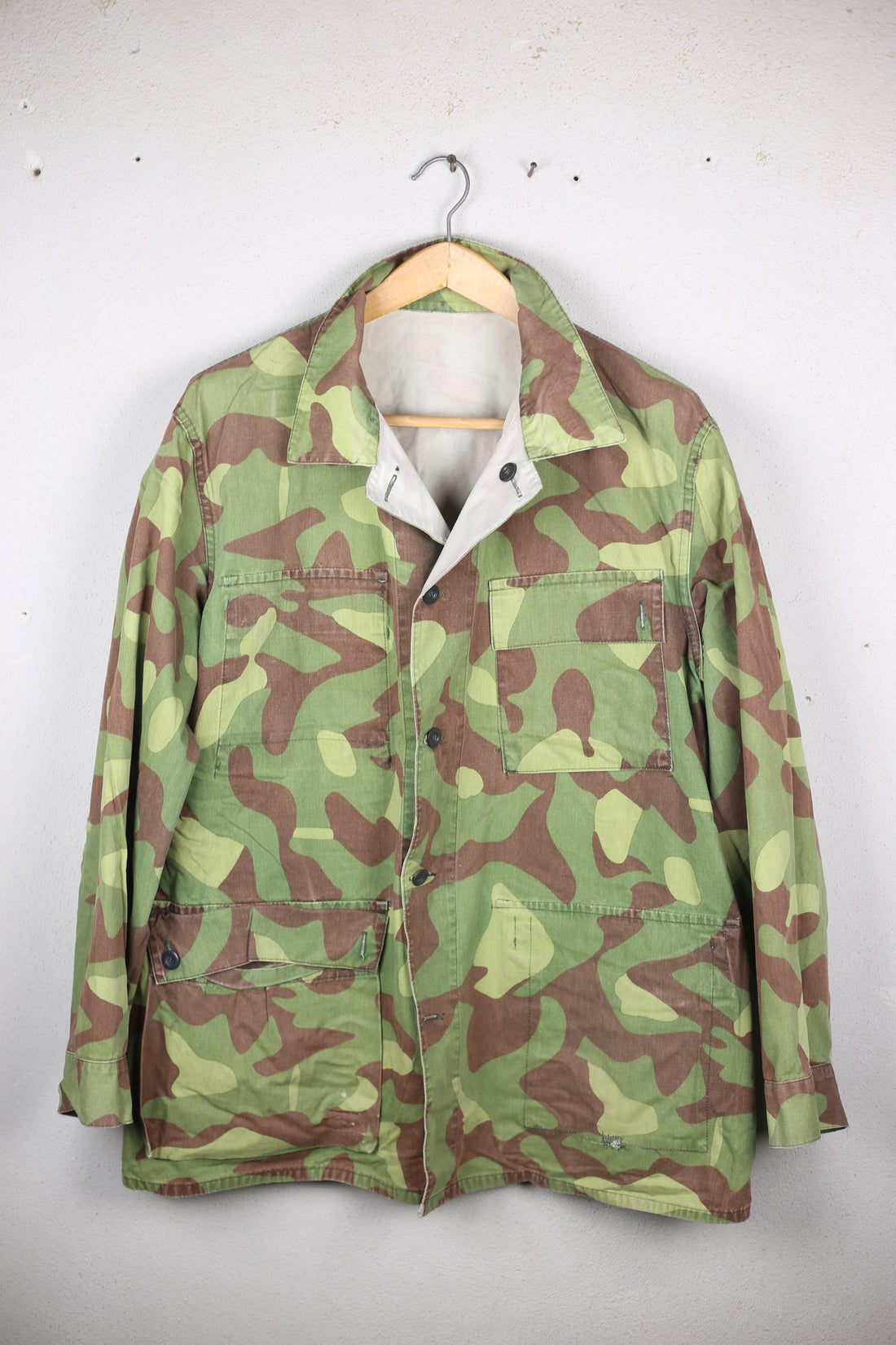 Giacca militare finlandese reversibile  - XL -