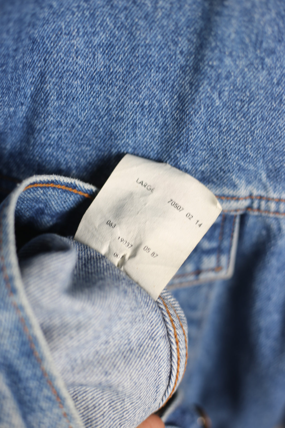GIACCA DI JEANS LEVIS  - L -
