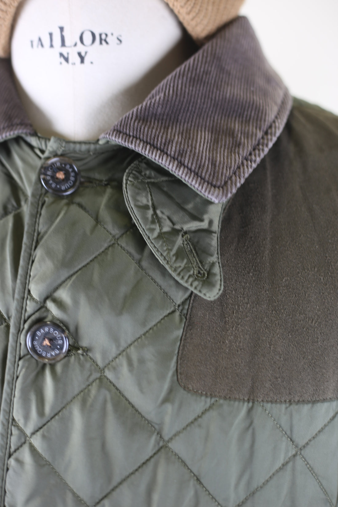 QUILTED BARBOUR - M-