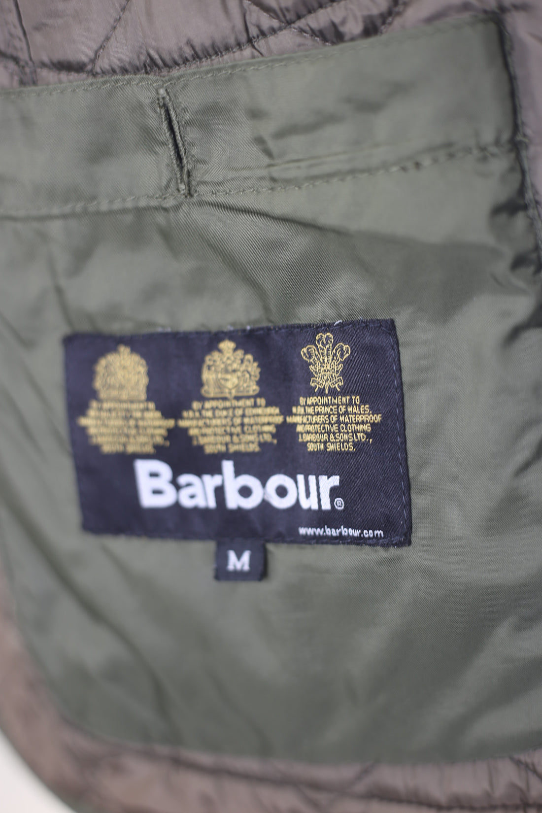 QUILTED BARBOUR - M-