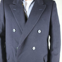 Double breasted coat - L -
