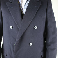 Double breasted coat - L -