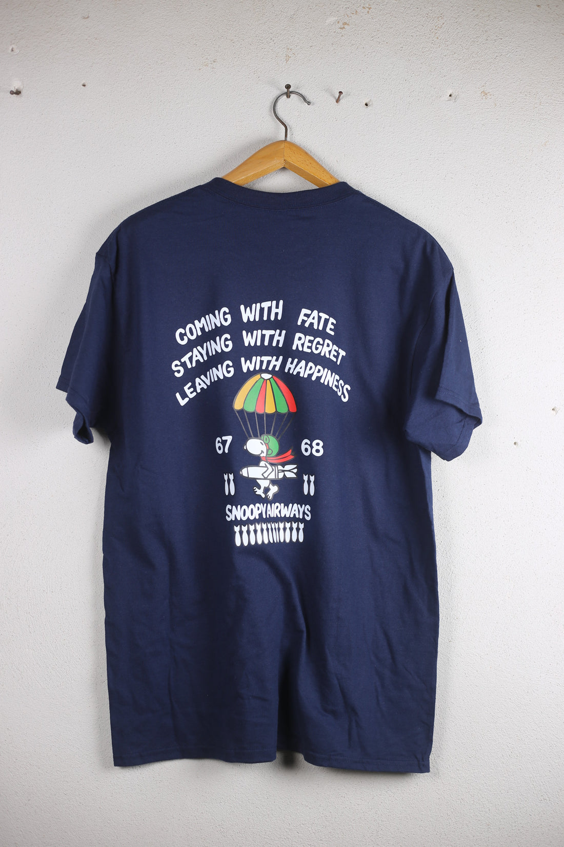 T-shirt tubolare  Snoopy vietnam war legacy tee
