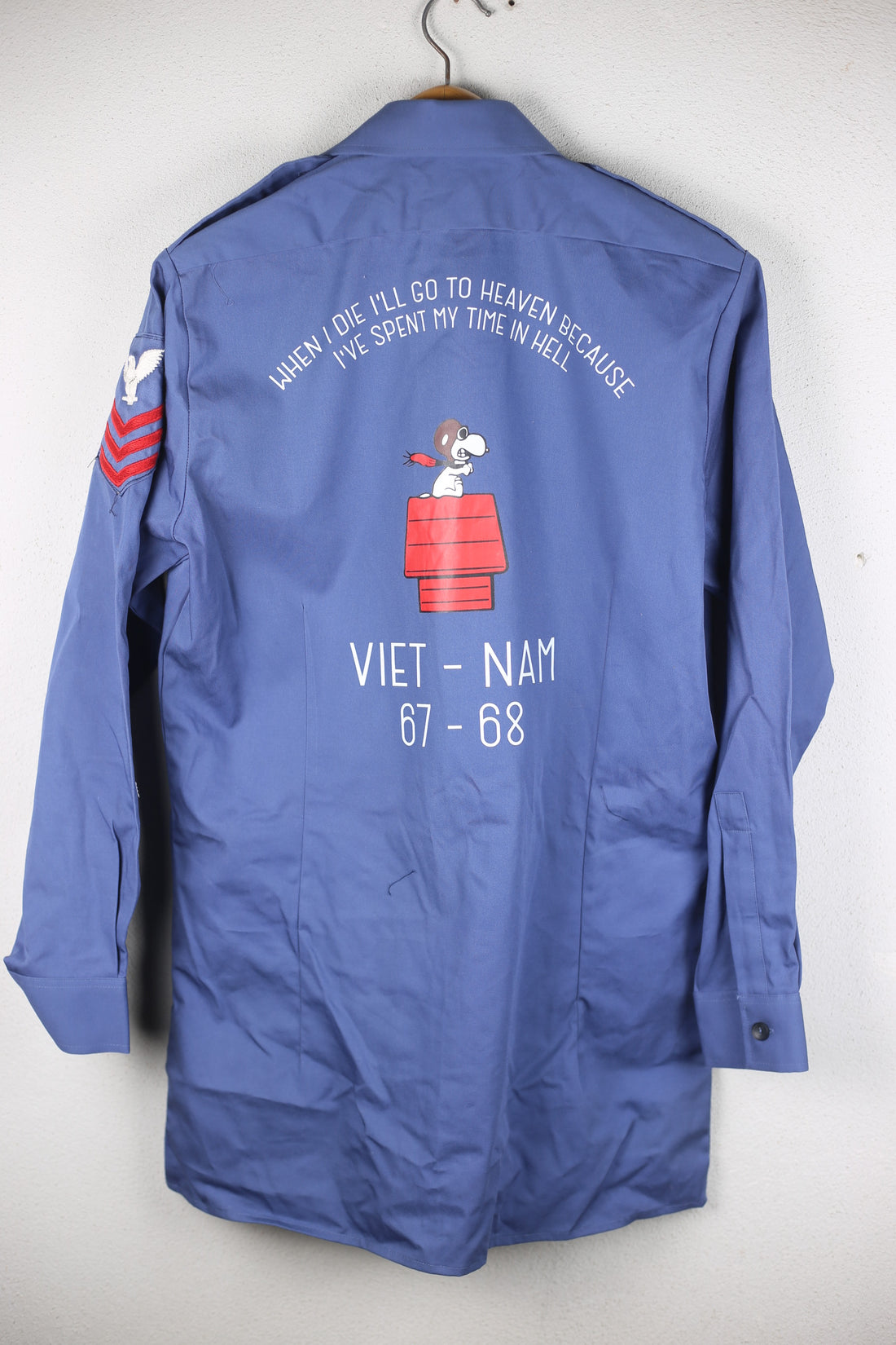 UTILITY SHIRT USN SNOOPY VIETNAM