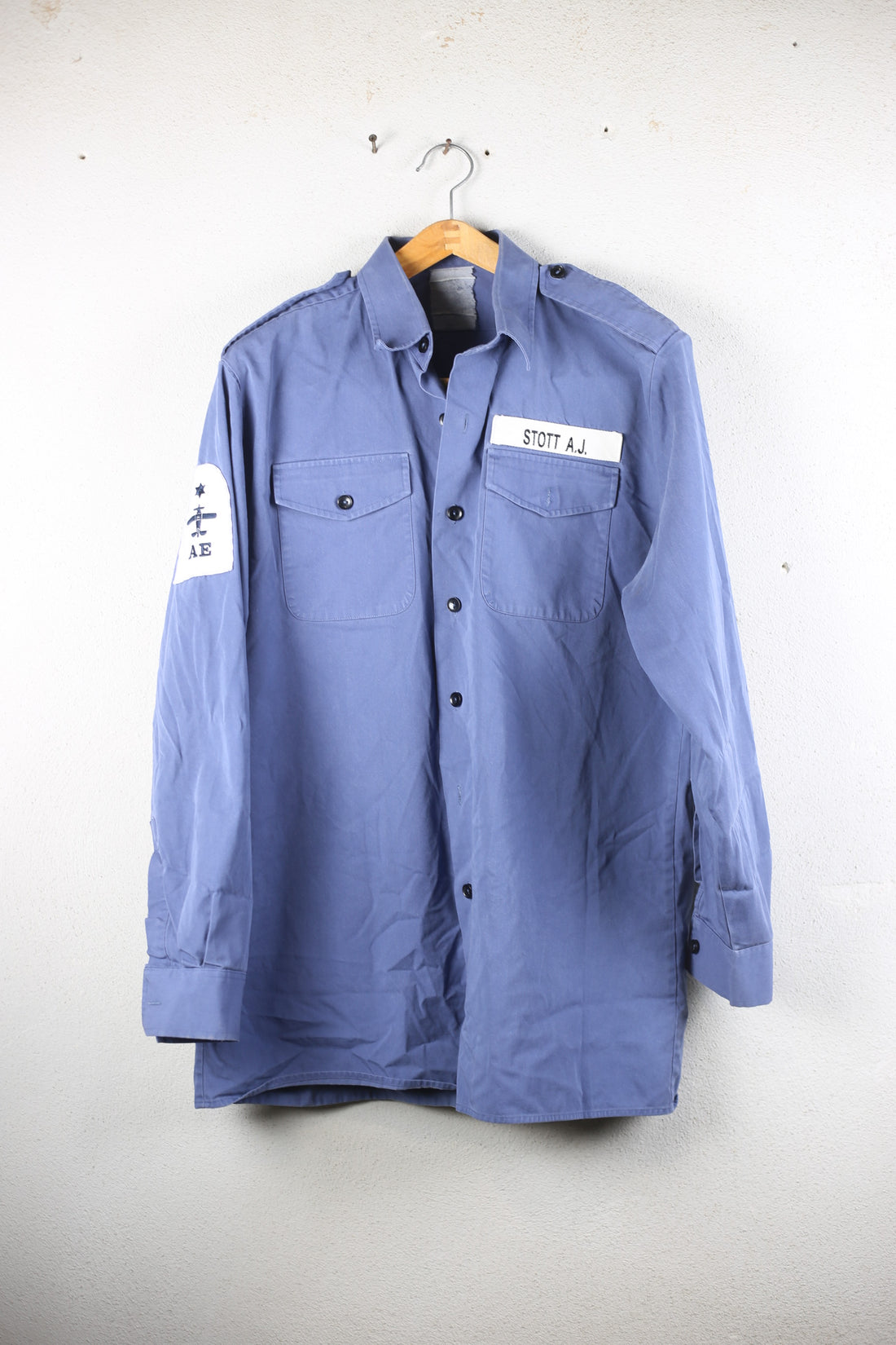 ROYAL NAVY   SHIRT  -  L -