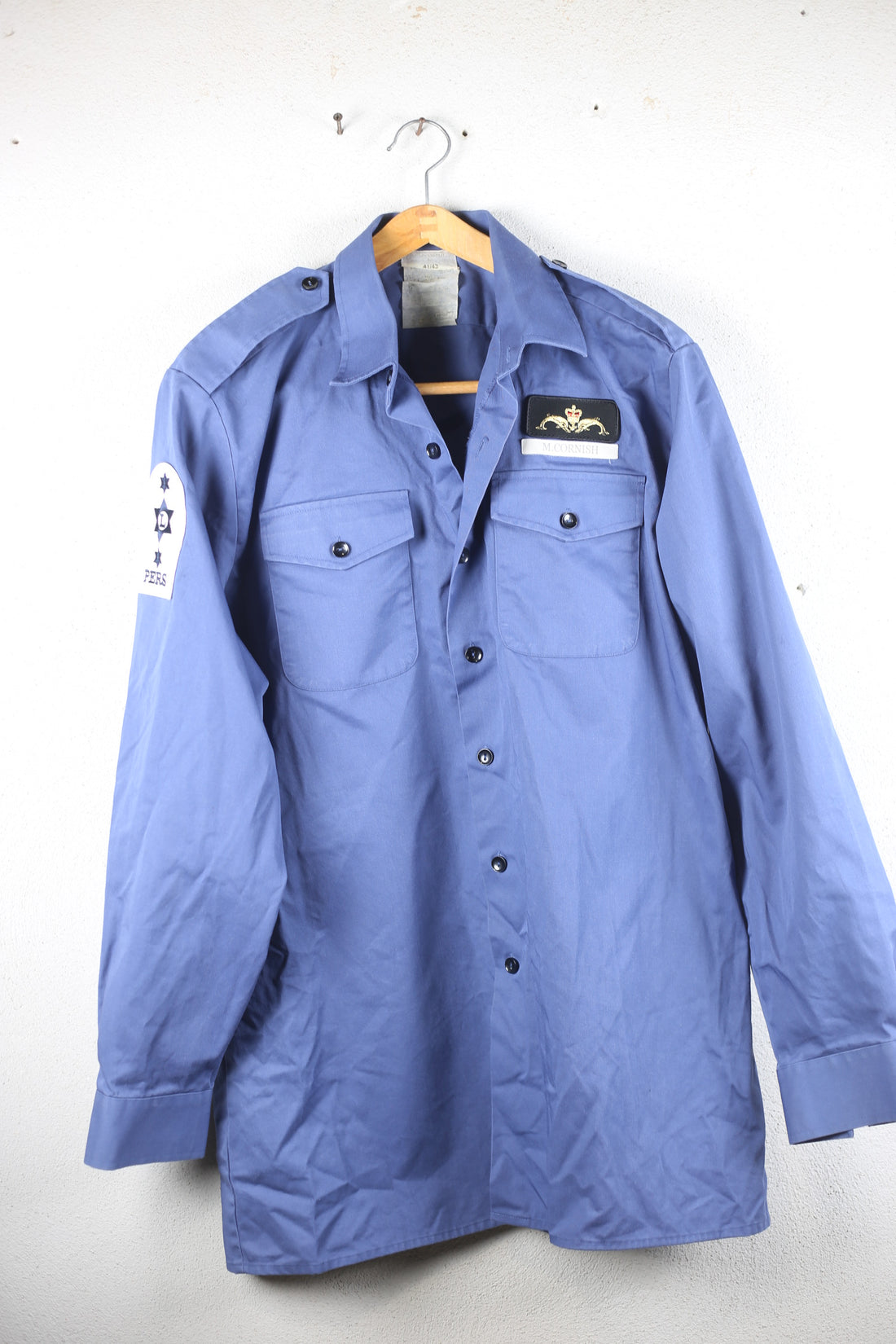 ROYAL NAVY   SHIRT  -  L -