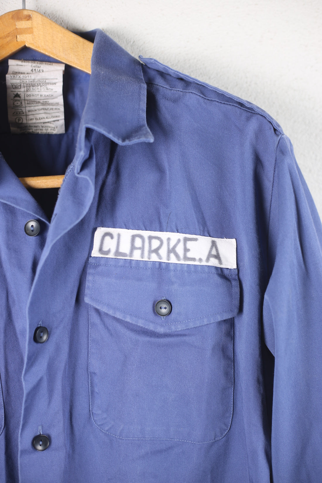 ROYAL NAVY SHIRT - L -