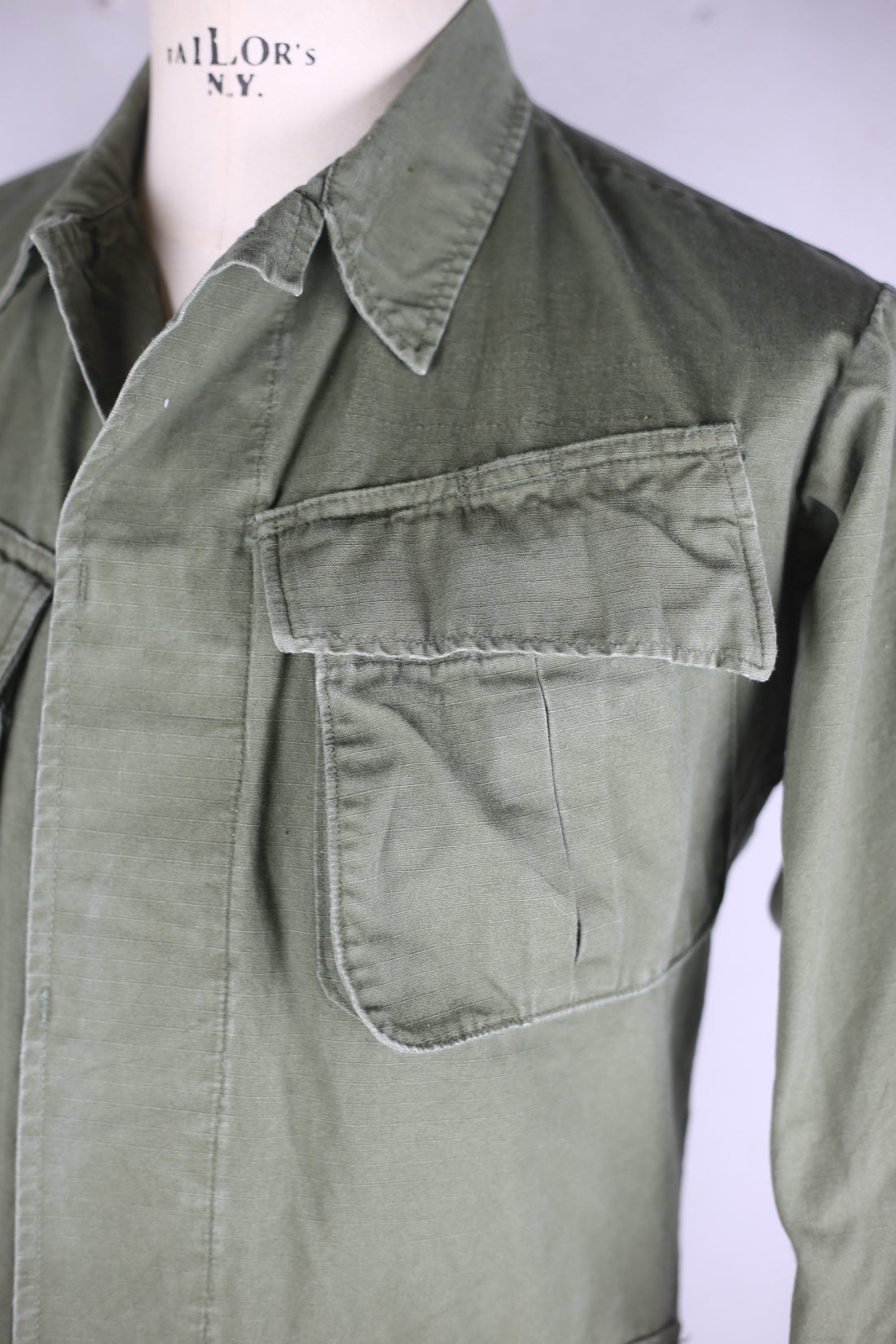 JUNGLE JACKET US ARMY 1960s  - S - (X-SMALL SHORT)