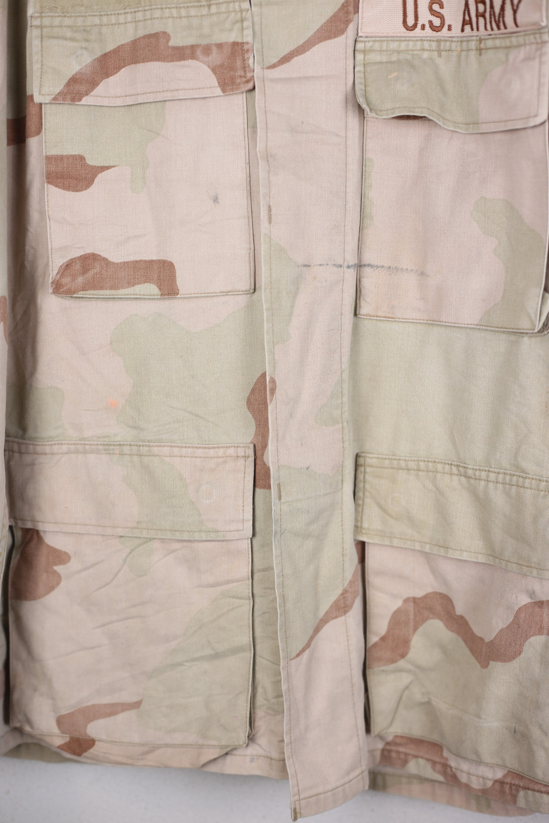 JACKET DESERT WOODLAND US ARMY 1ST CAVALRY - L - (MEDIUM REGULAR)