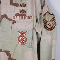 DESERT WOODLAND US AIR FORCE JACKET - L - (MEDIUM LONG)