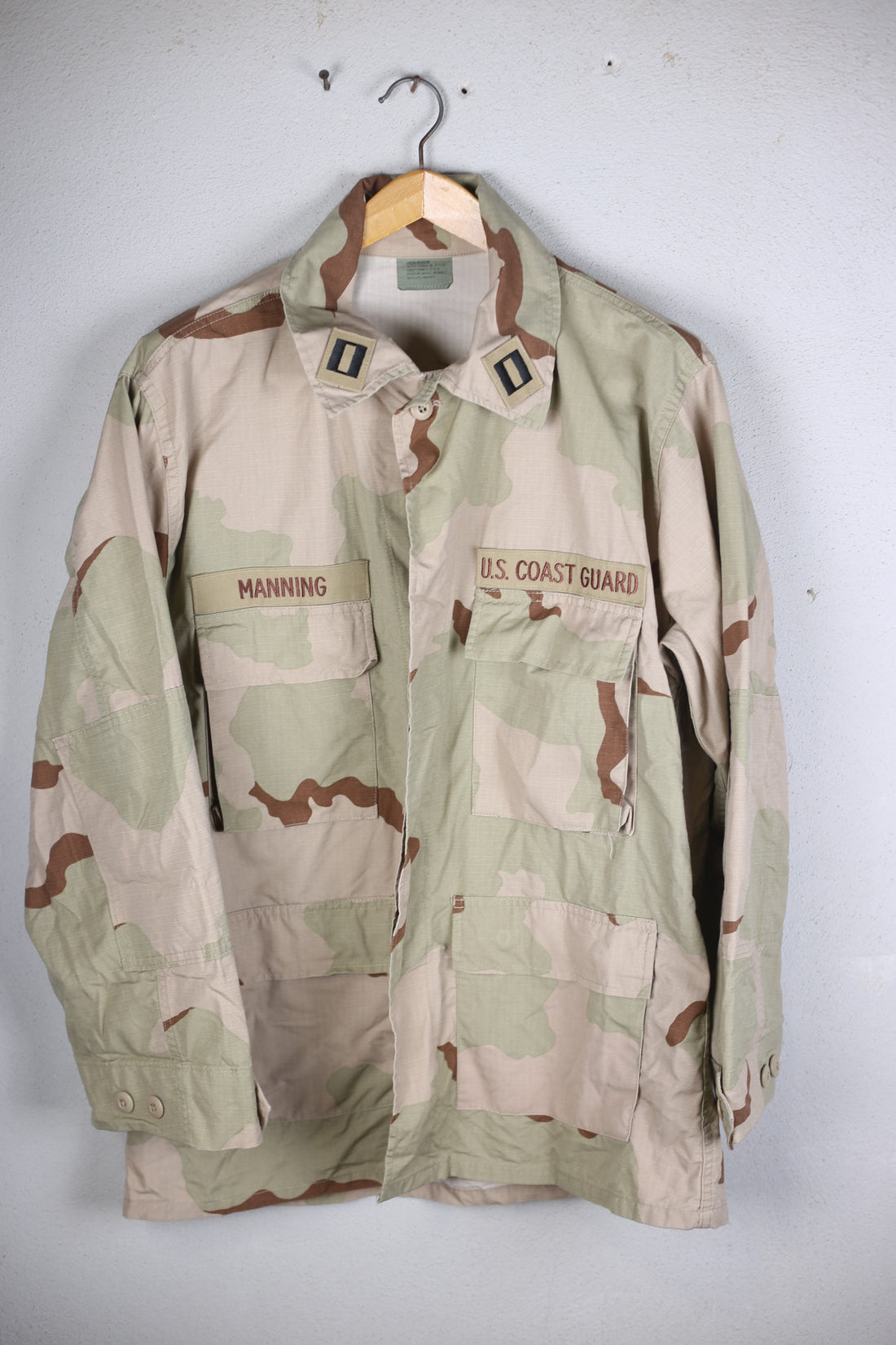 DESERT WOODLAND JACKET US COAST GUARD - XL - (LARGE REGULAR)