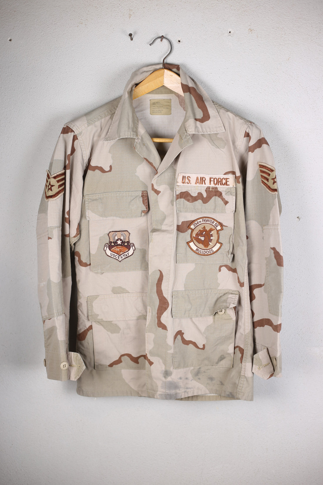 GIACCA DESERT  WOODLAND  Us  AIR FORCE  BULLDOG  -   M - (SMALL REGULAR)