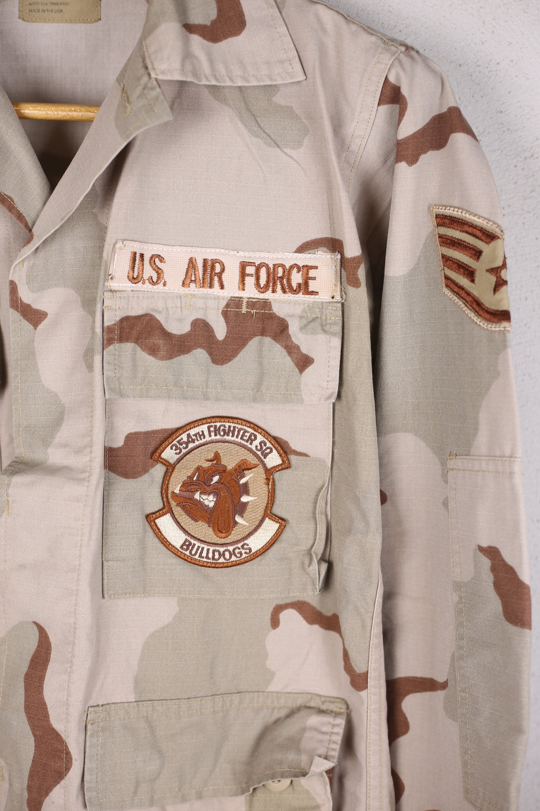 GIACCA DESERT  WOODLAND  Us  AIR FORCE  BULLDOG  -   M - (SMALL REGULAR)