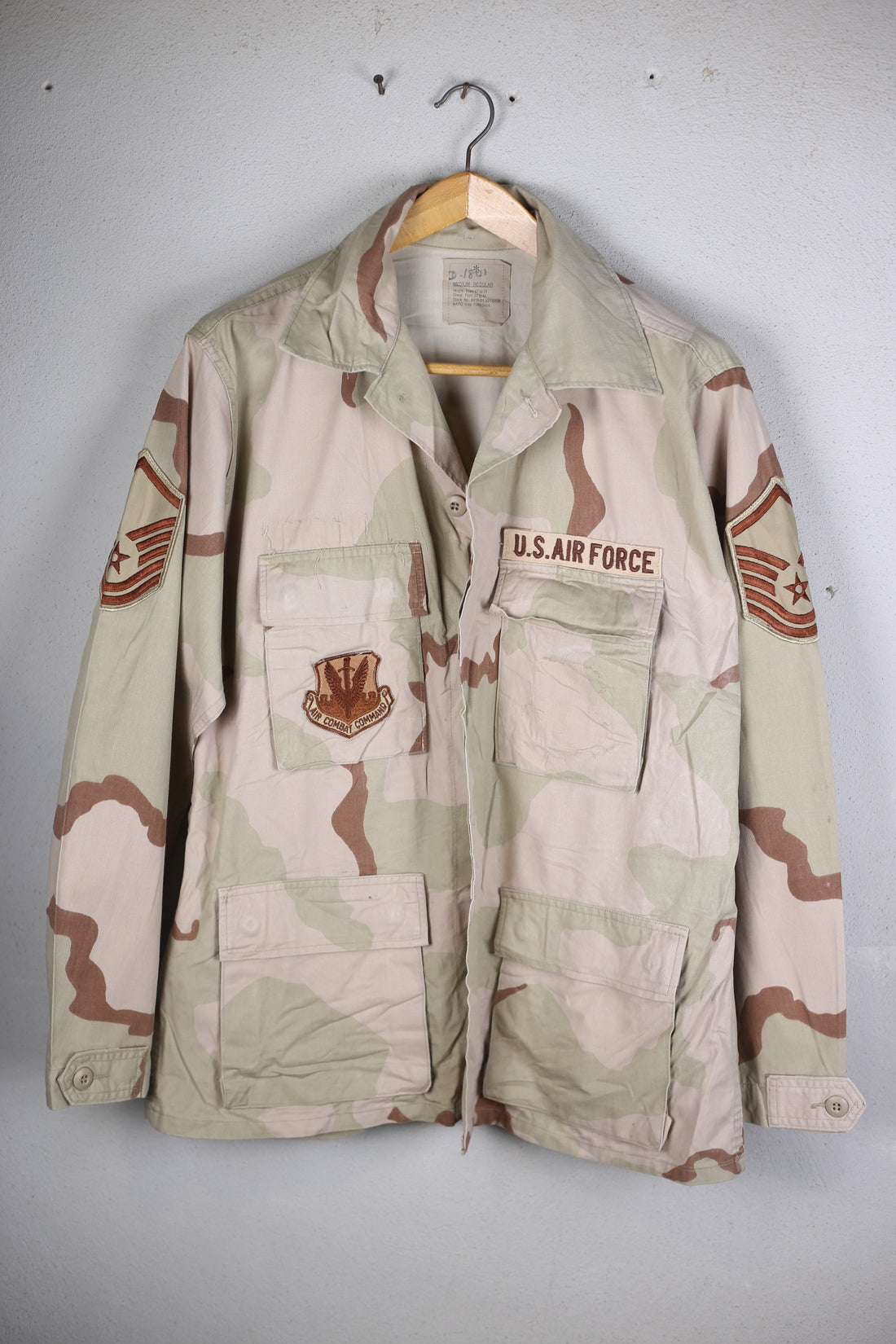 JACKET DESERT WOODLAND US AIR FORCE - L - (MEDIUM REGULAR)
