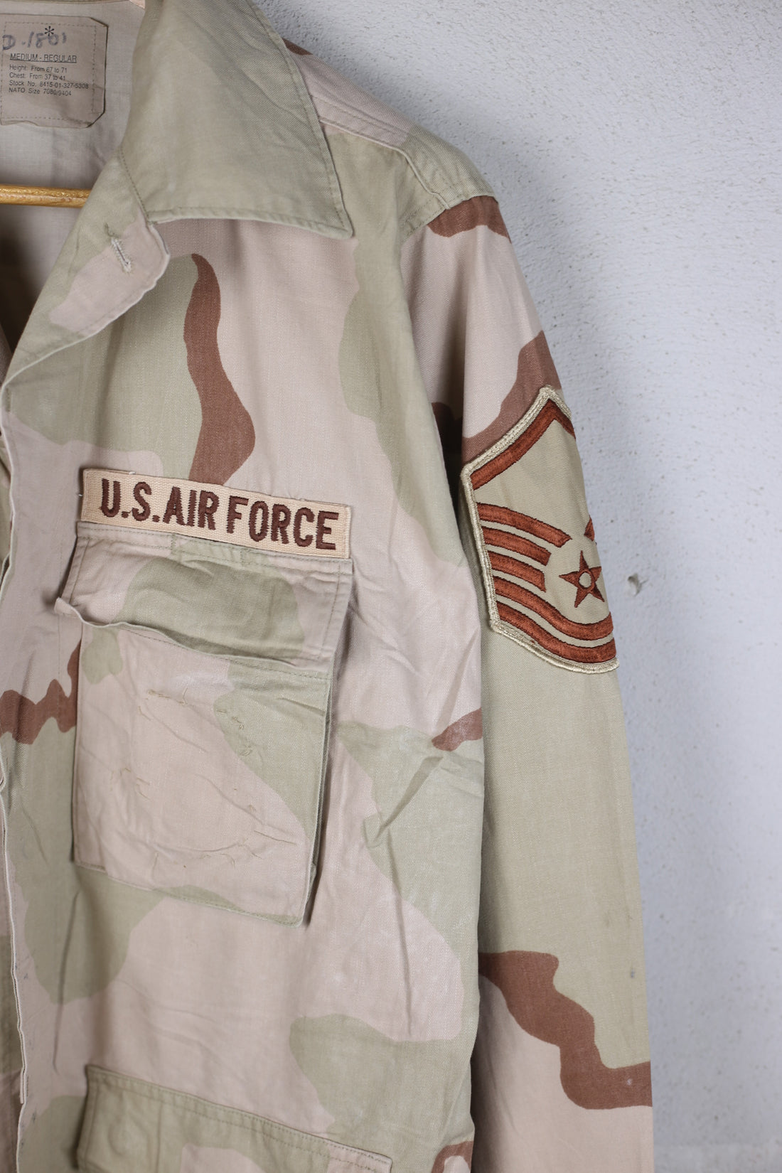 JACKET DESERT WOODLAND US AIR FORCE - L - (MEDIUM REGULAR)