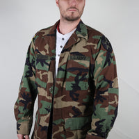 GIACCA CAMOUFLAGE  BDU WOODLAND  Us Army - L -