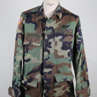Bdu US Army camouflage jacket - M -