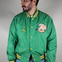 VINTAGE HOCKEY NYLON JACKET MADE IN USA - XL -