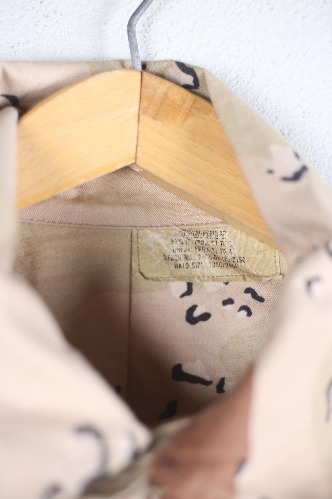 GIACCA BDU CHOCOLATE CHIP 6 COLORS -L-