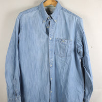 LACOSTE denim shirt -L-