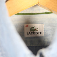 LACOSTE denim shirt -L-