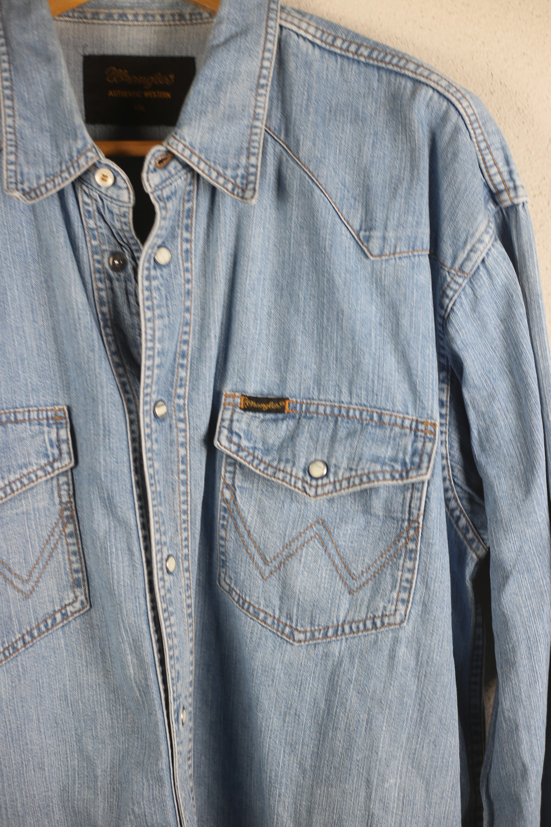 WRANGLER Denim Shirt -XXL-