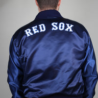 VINTAGE NYLON JACKET MADE IN USA RED SOX  - M -