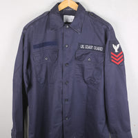 UTILITY SHIRT US COAST GUARD  SNOOPY VIETNAM