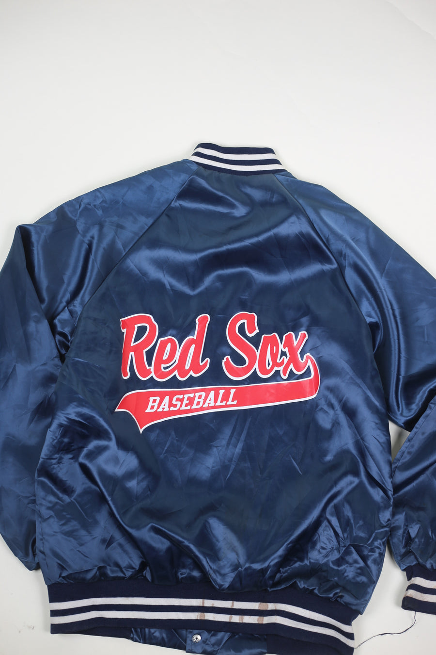 VINTAGE NYLON JACKET MADE IN USA RED SOX - S -