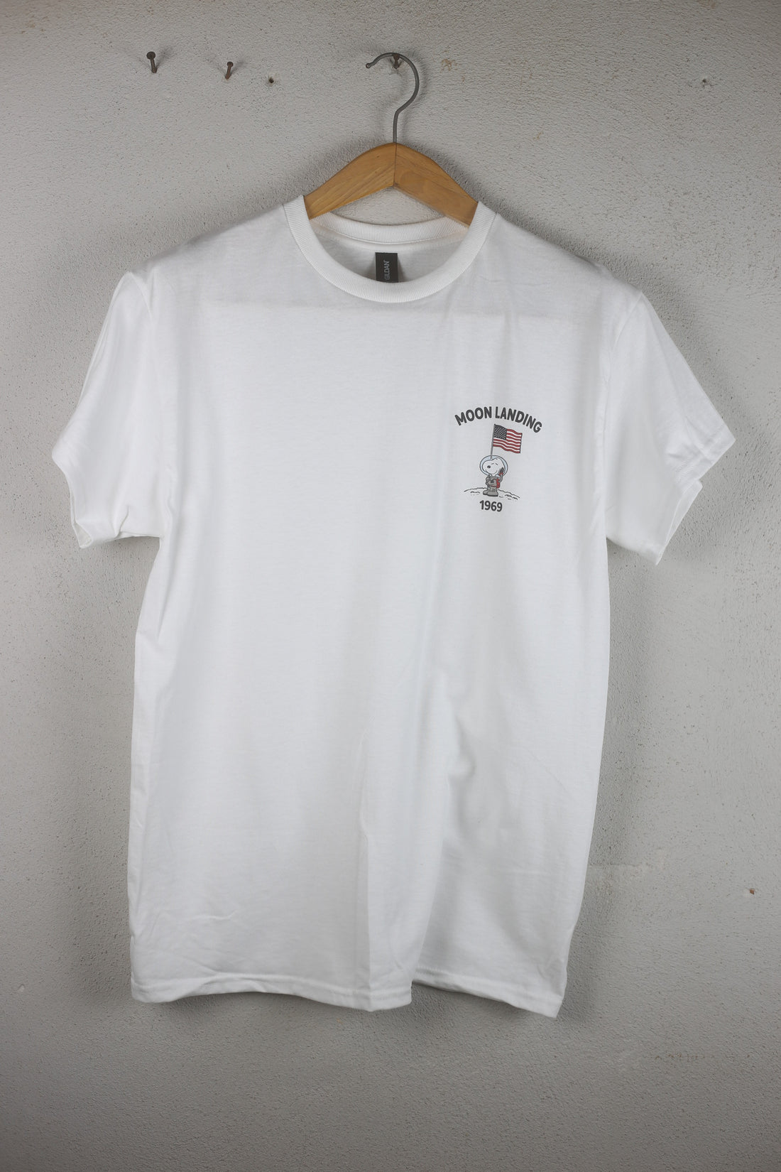 T-shirt tubolare moon landing