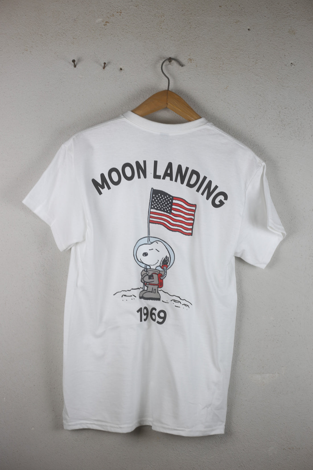 T-shirt tubolare moon landing