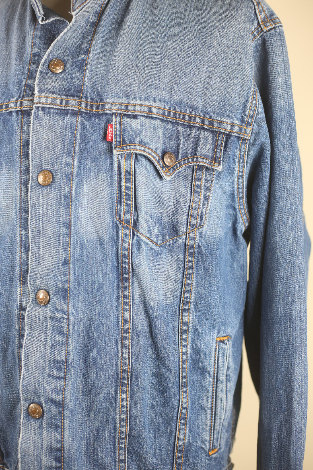 LEVIS DENIM JACKET - L - 
