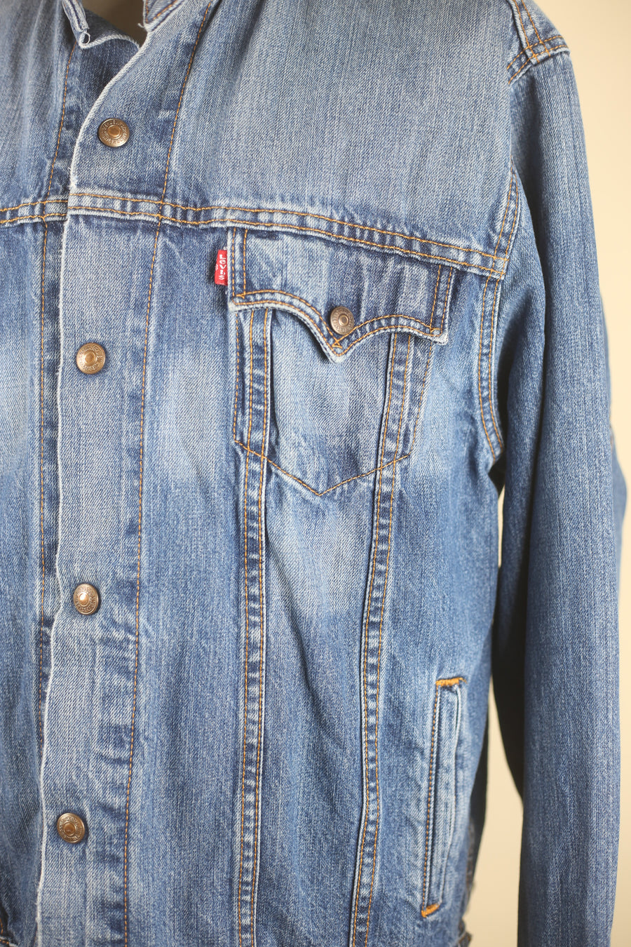 LEVIS DENIM JACKET - L - 
