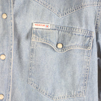 WAMPUM WOMEN'S Denim Shirt -L-