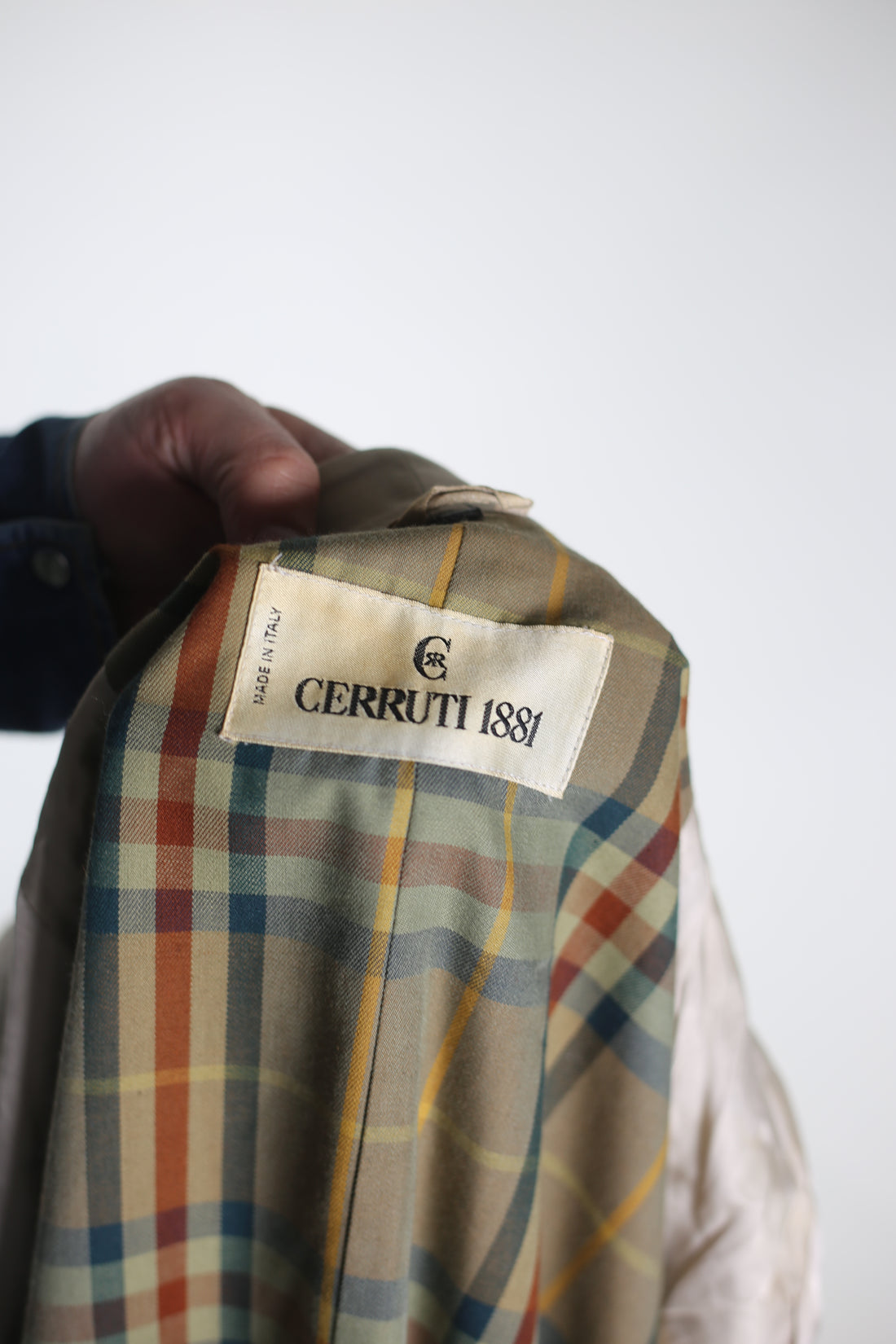 CERRUTI Vintage Trench Coat - XL -