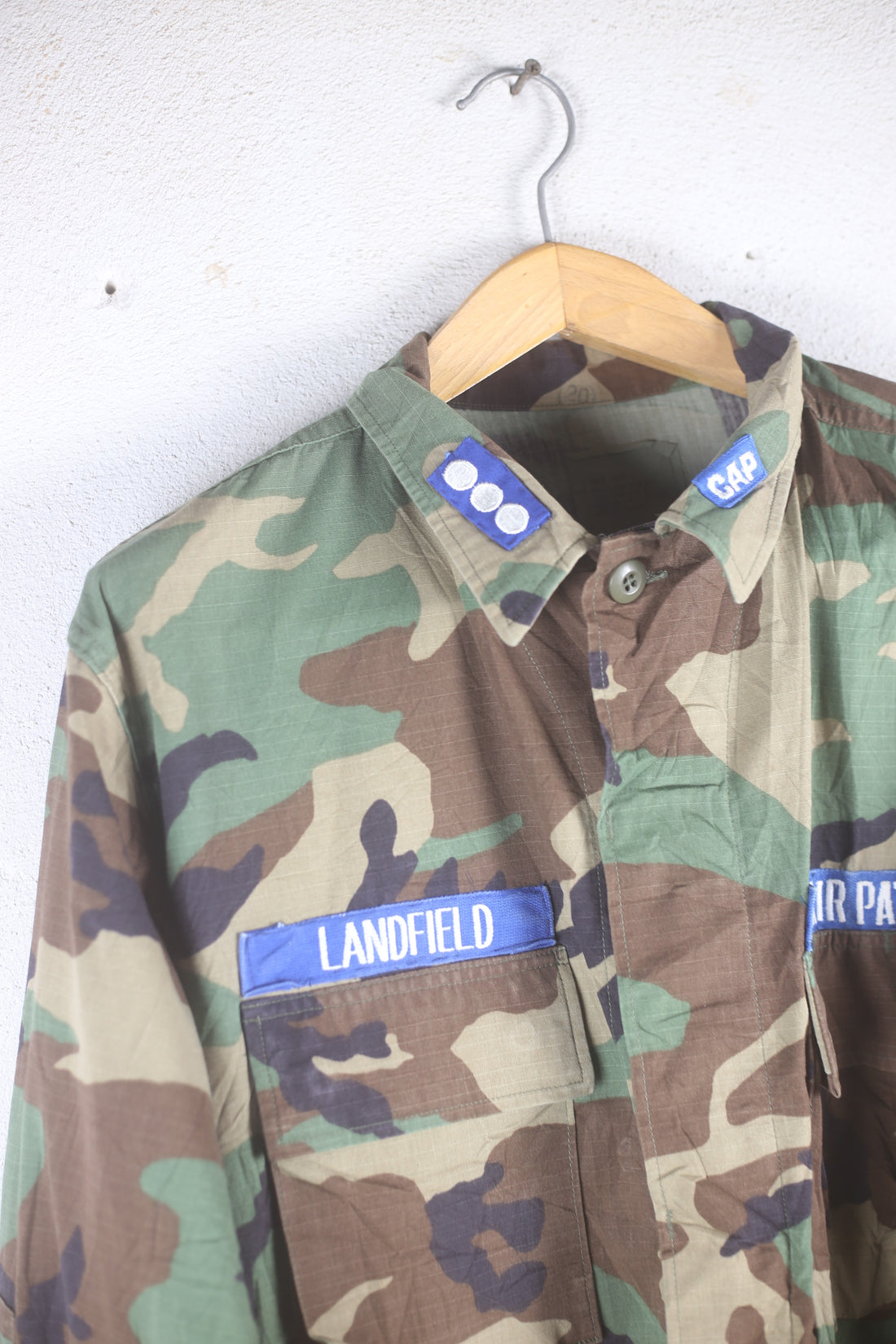 GIACCA CAMOUFLAGE  WOODLAND   -  XL -(Large Short)