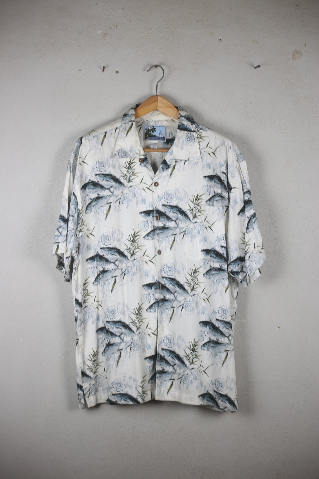 Camicia Hawaiana  Made in Usa   -  XL -