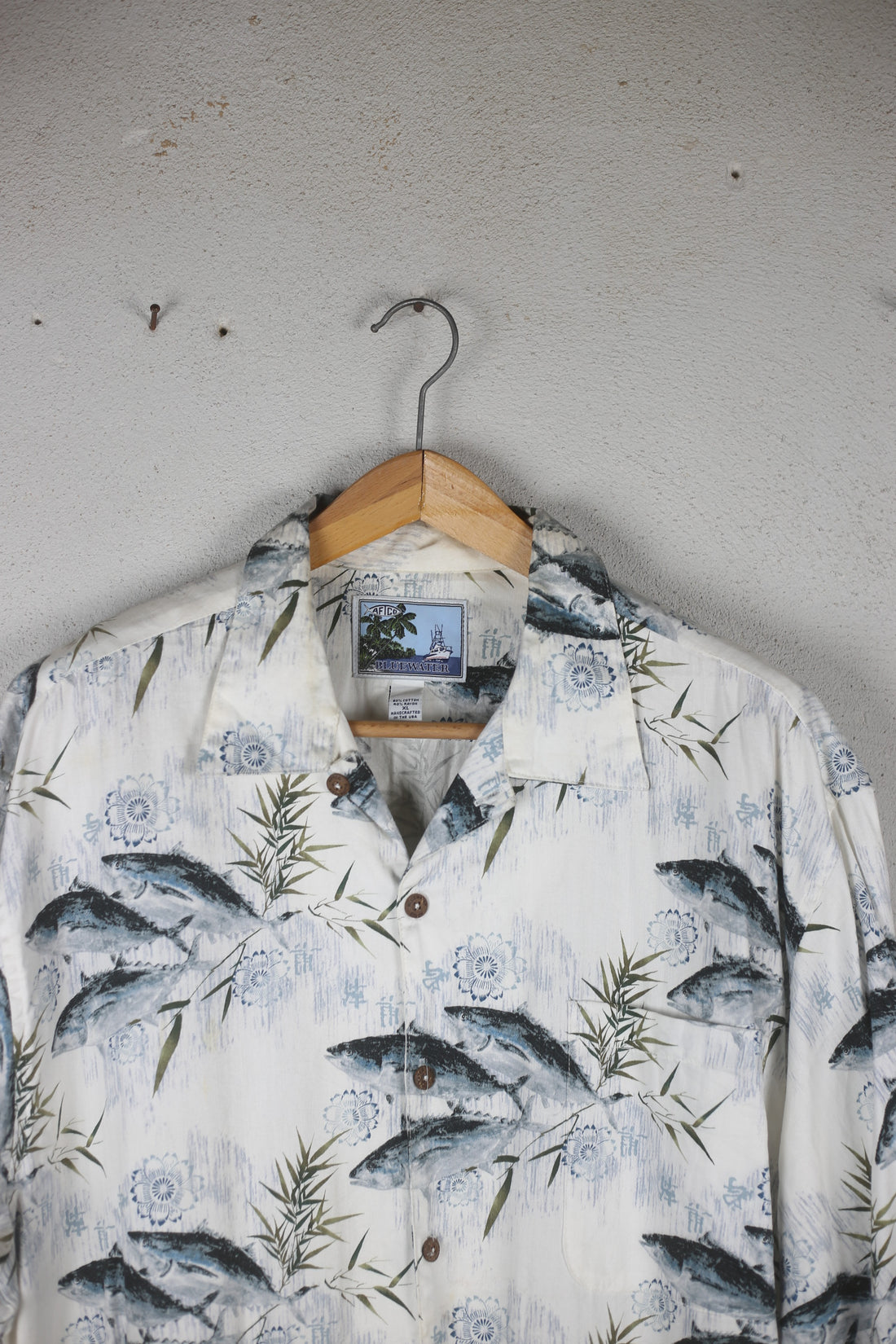 Camicia Hawaiana  Made in Usa   -  XL -