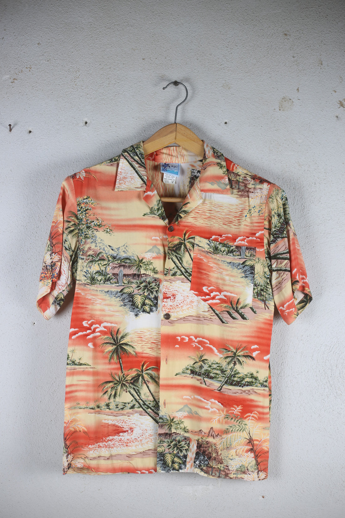 Camicia Hawaiana   Made in Usa-  S -