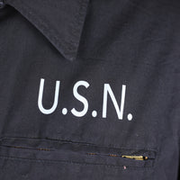 Jacket deck utility dark blue Us Navy felix the cat -  L -