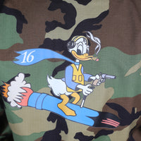 BDU WOODLAND Us Army Donald Duck Jacket - L -
