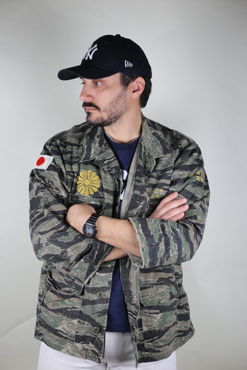 Tiger stripe camo jacket - XL -