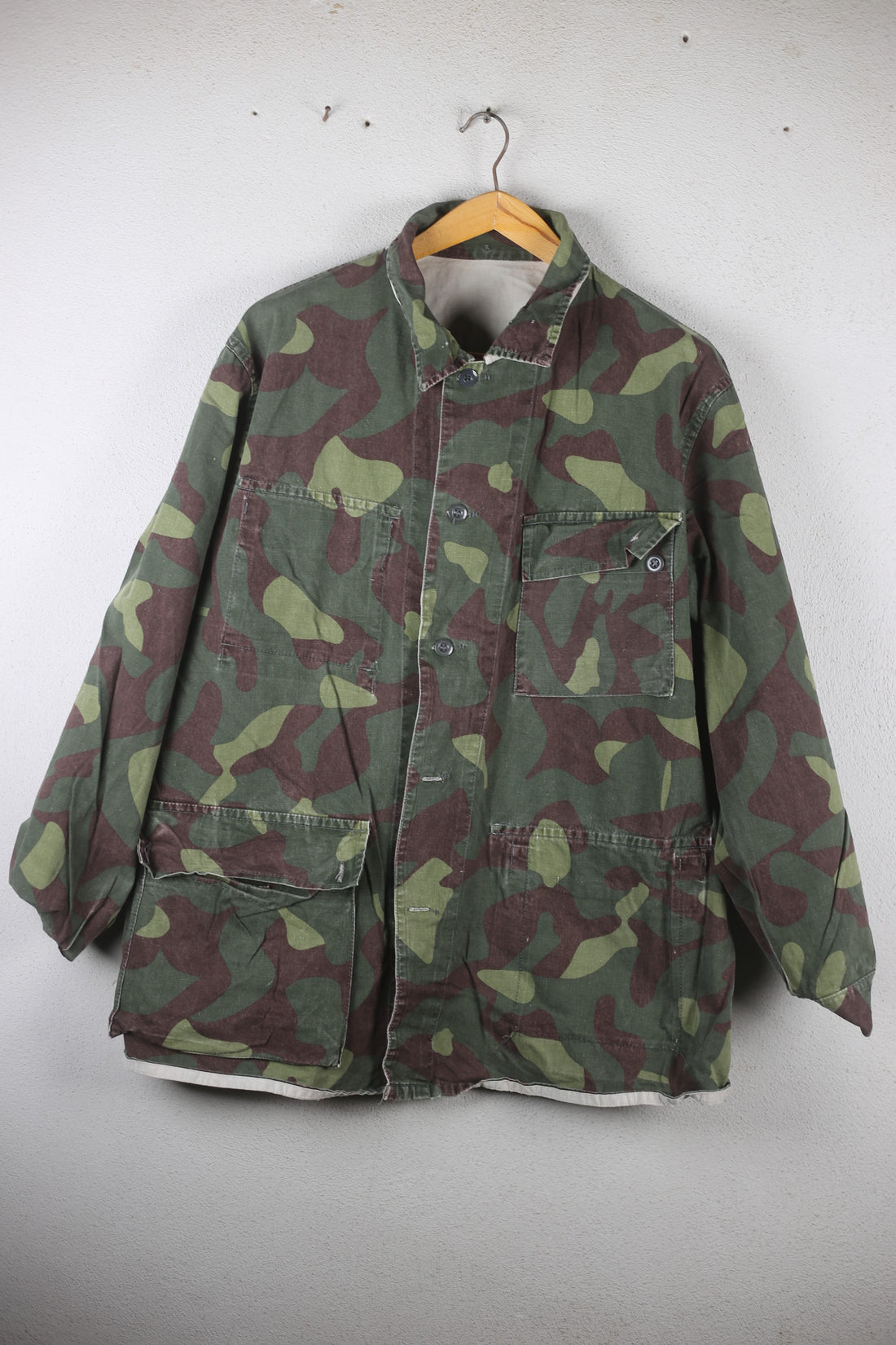 Giacca militare finlandese reversibile  - XL -