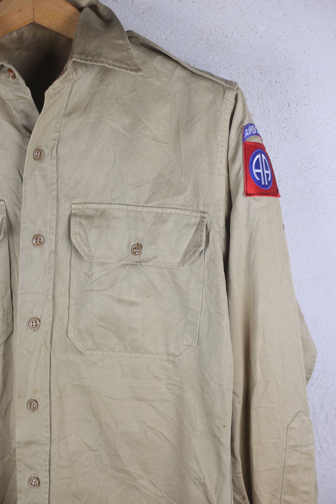 Us Army Shirt 1940s  ww2 -   S -