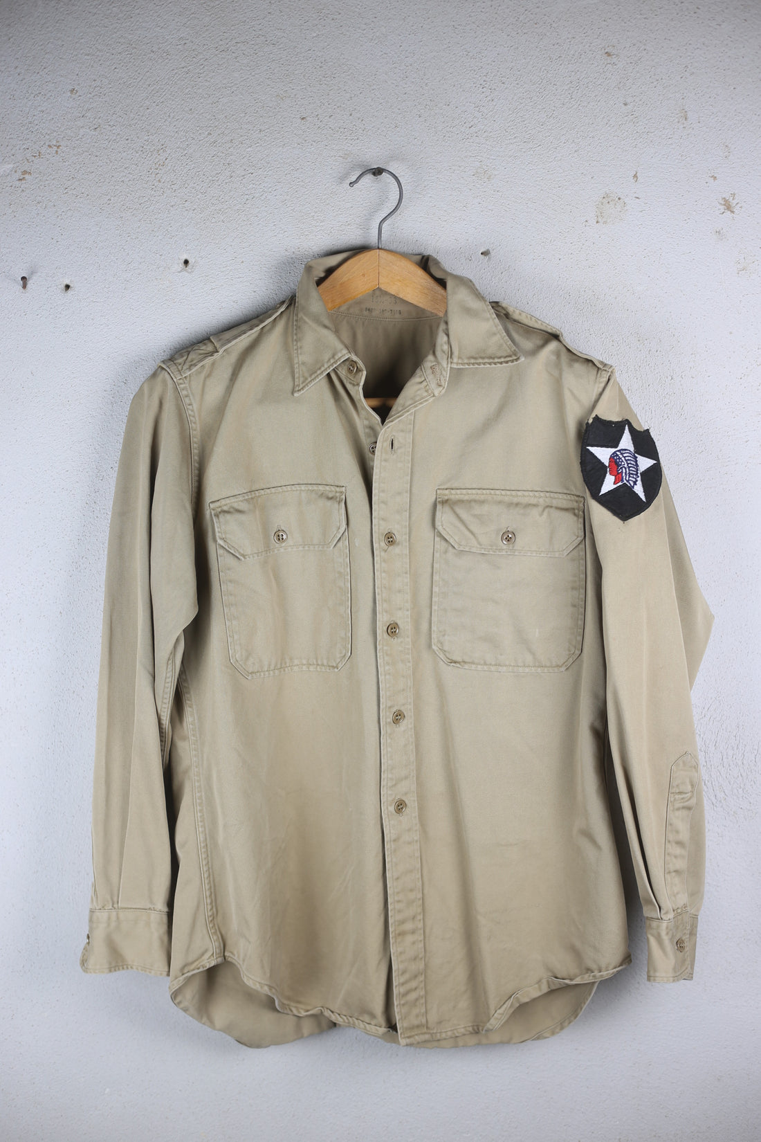 Us Army Shirt 1940s  ww2 -   M -