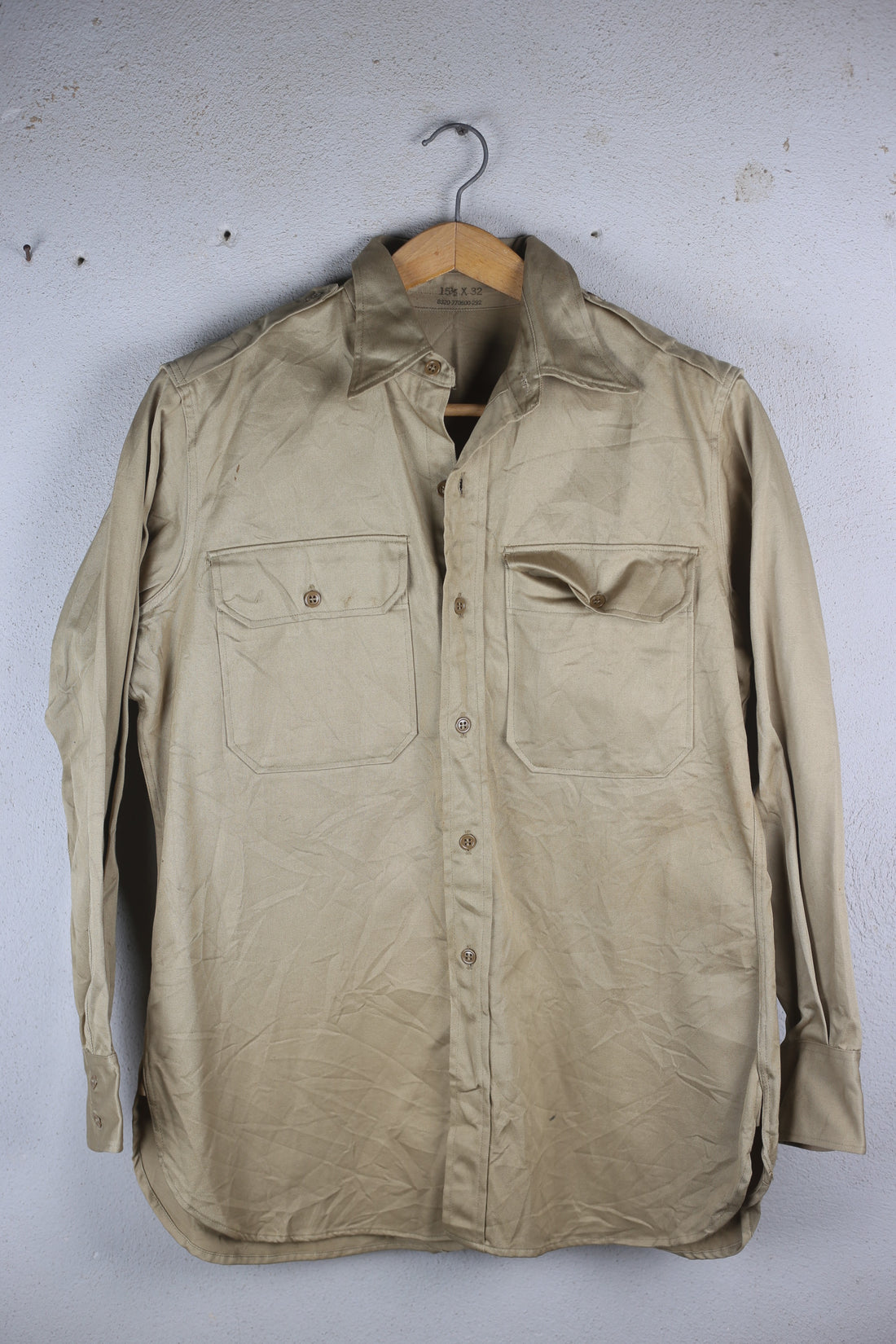 Us Army  Shirt 1940s - M -