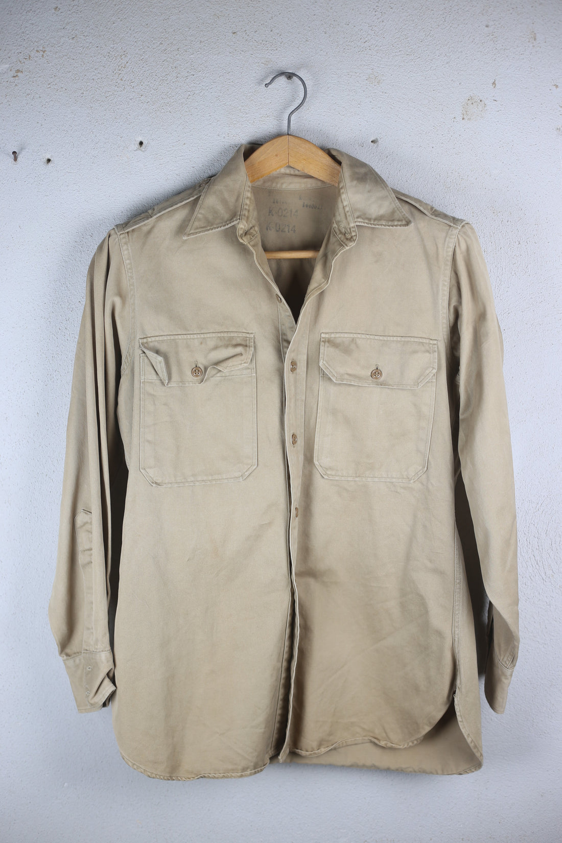 Us Army  Shirt 1940s - S -